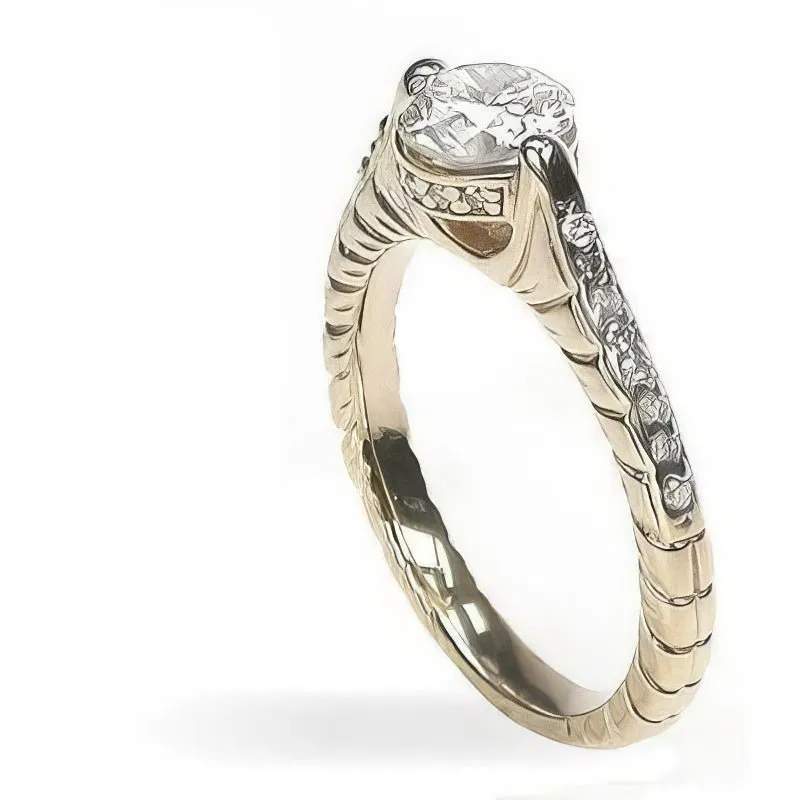 0.70-1.85 CT Round Cut Diamonds - Engagement Ring