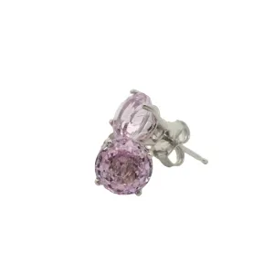 14 Karat White Kunzites Gemstone Earrings