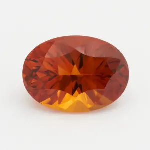 14x10mm Fire Citrine® Concave Ovals
