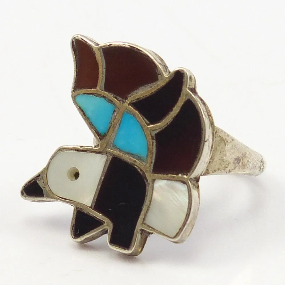 1960s Bird Inlay Ring