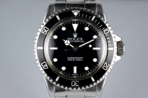 1968 Rolex Submariner 5513 Service Dial