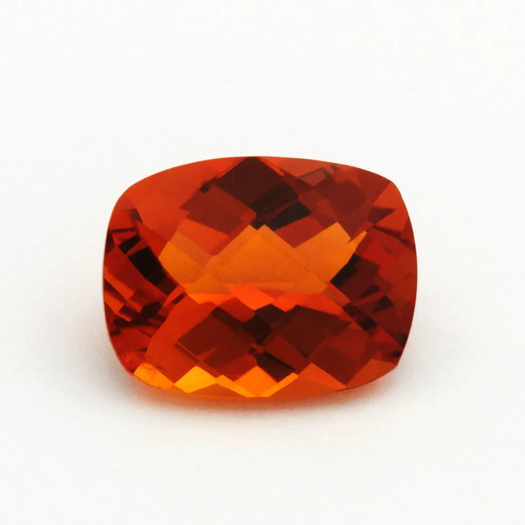 2.16ct Fire Citrine® Checkerboard Cushion