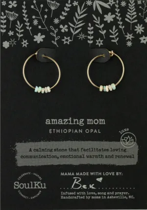 Amazing Mom Earrings