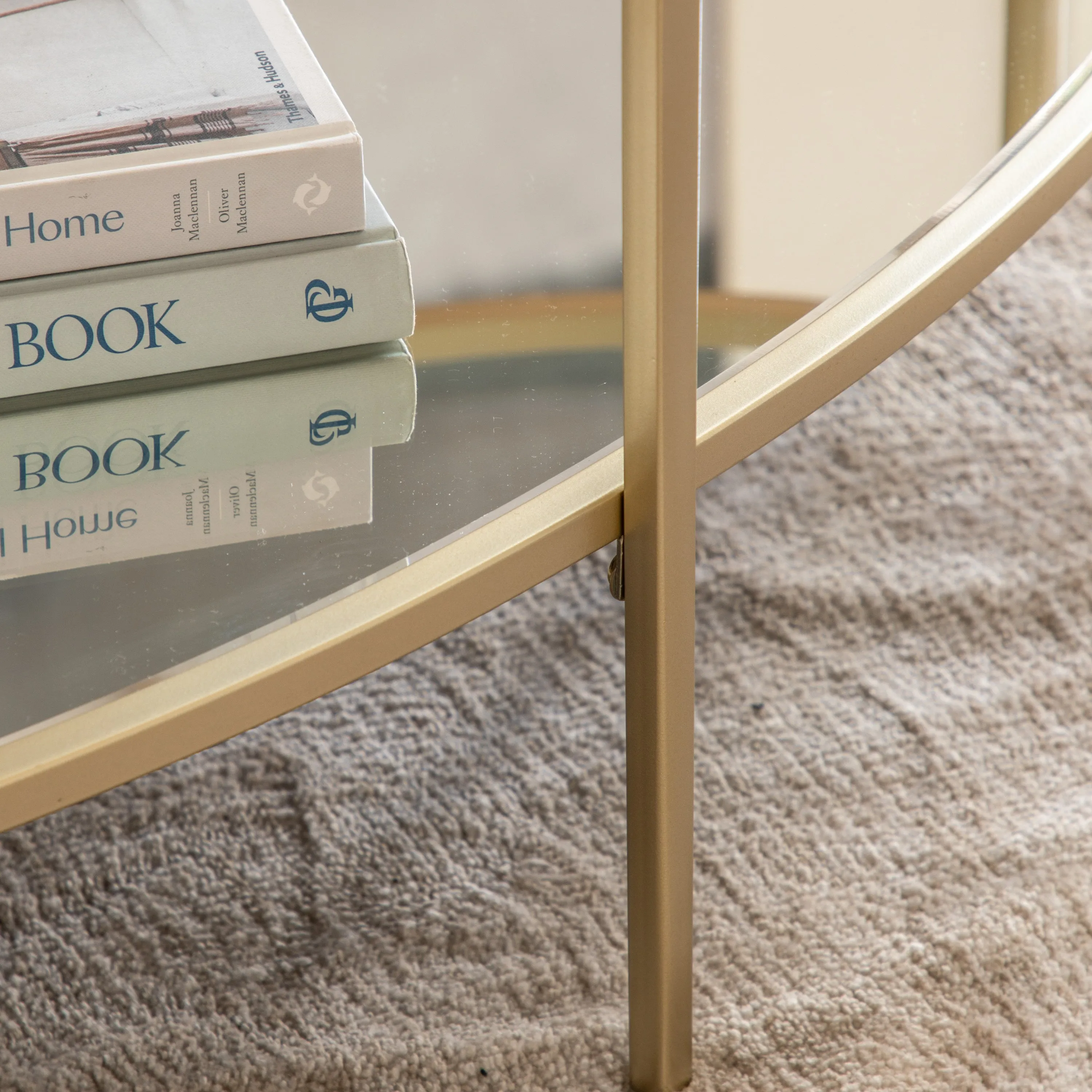 Amos Hudson Coffee Table Champagne