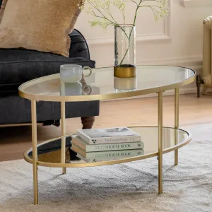 Amos Hudson Coffee Table Champagne