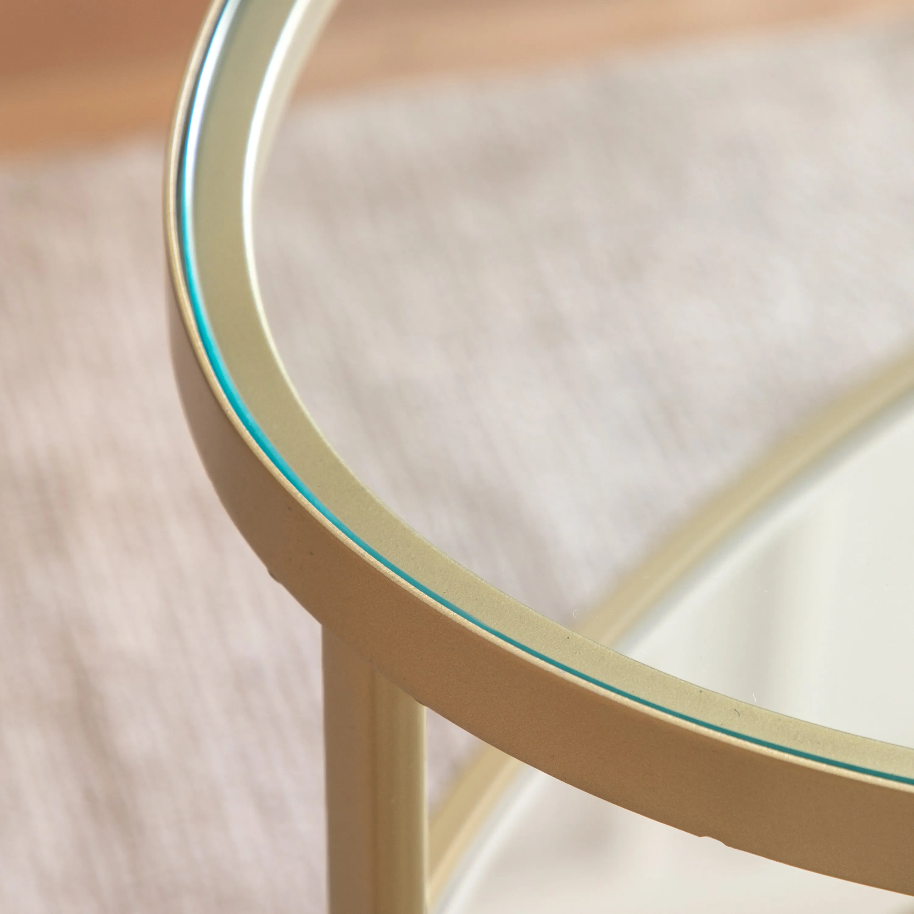 Amos Hudson Coffee Table Champagne