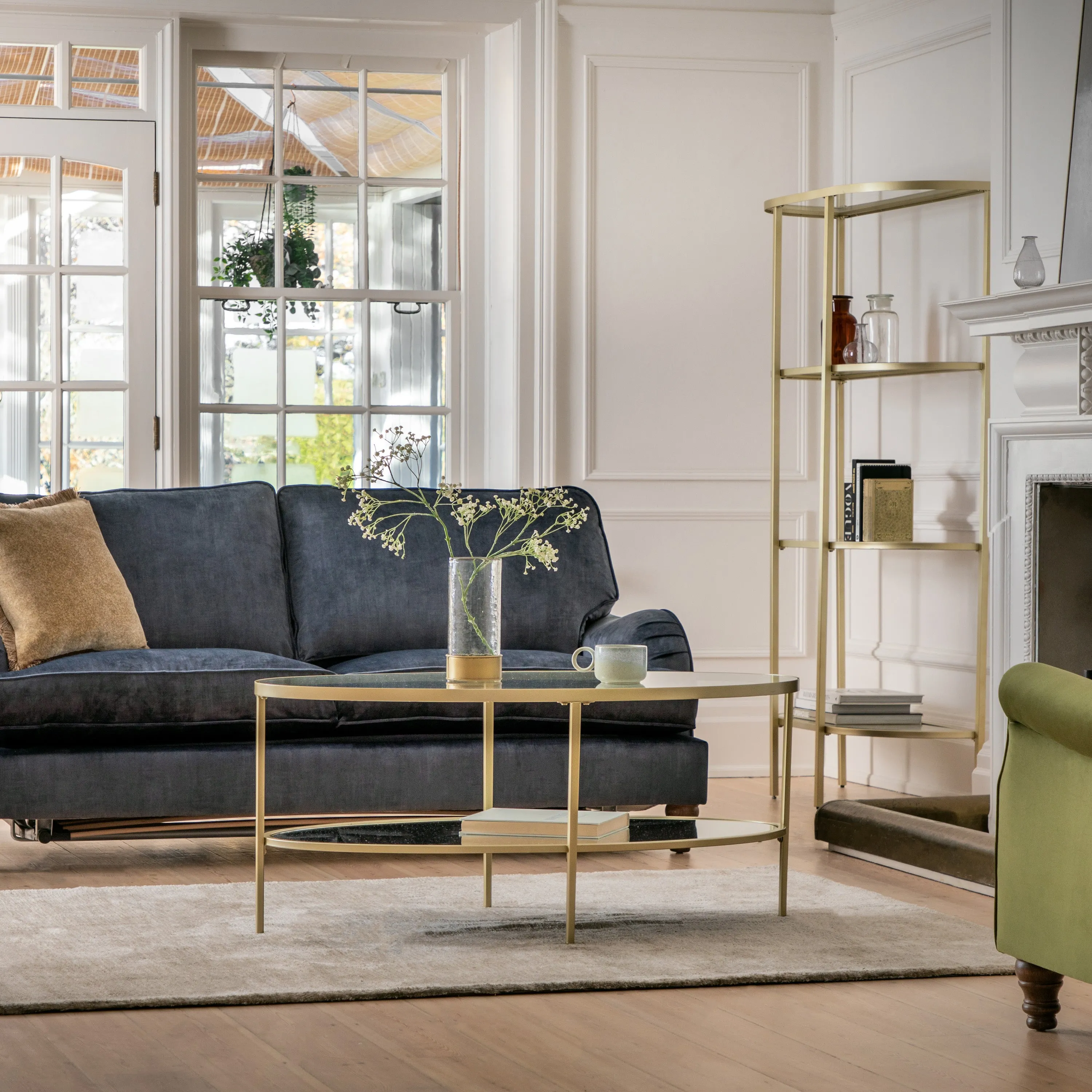 Amos Hudson Coffee Table Champagne