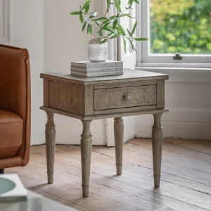Amos Mustique 1 Drawer Side Table