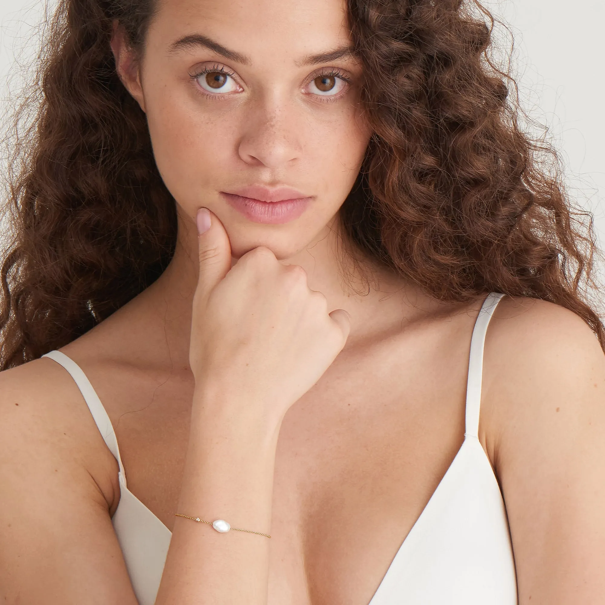 Ania Haie Pearl Bracelet Gold
