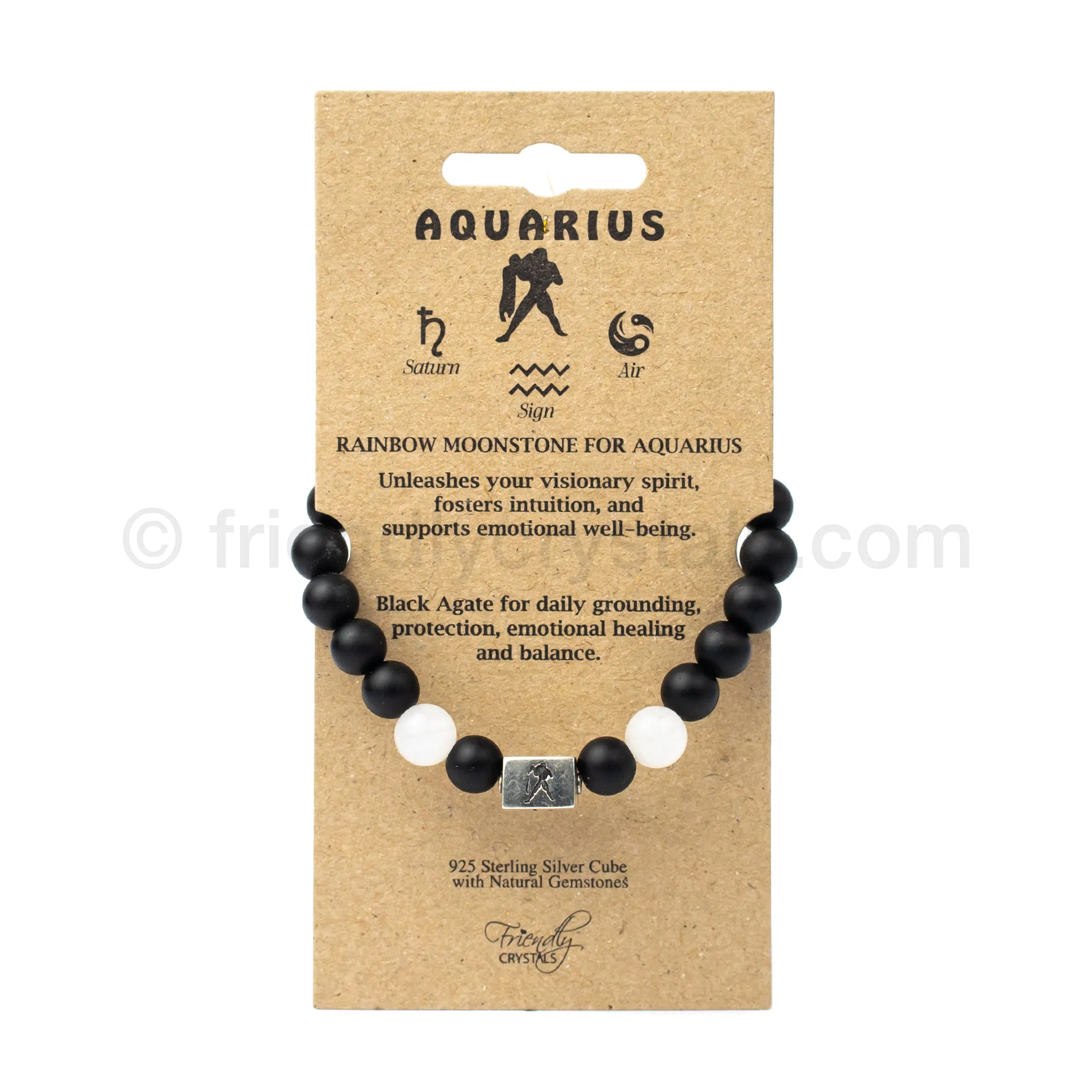 Aquarius Zodiac Bracelet