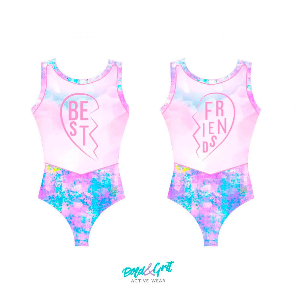 Best friends leotard RIGHT half