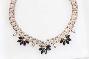 BLACK SILVER NECKLACE