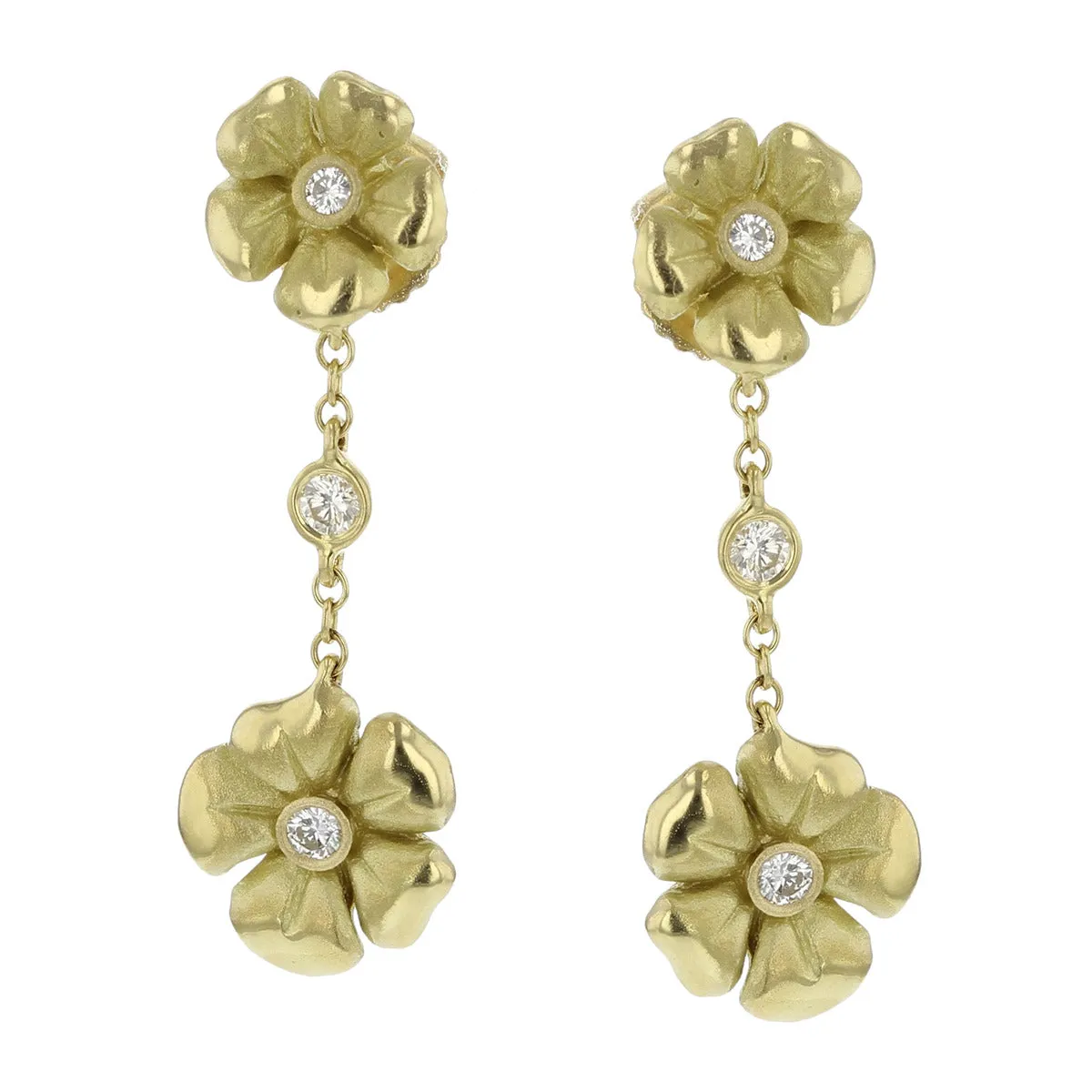 Blossom Double Drop Earrings