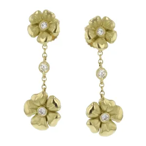 Blossom Double Drop Earrings