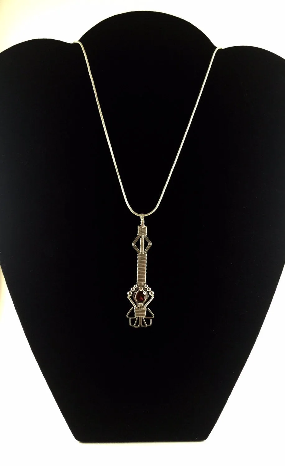 Byzantine Garnet Pendant