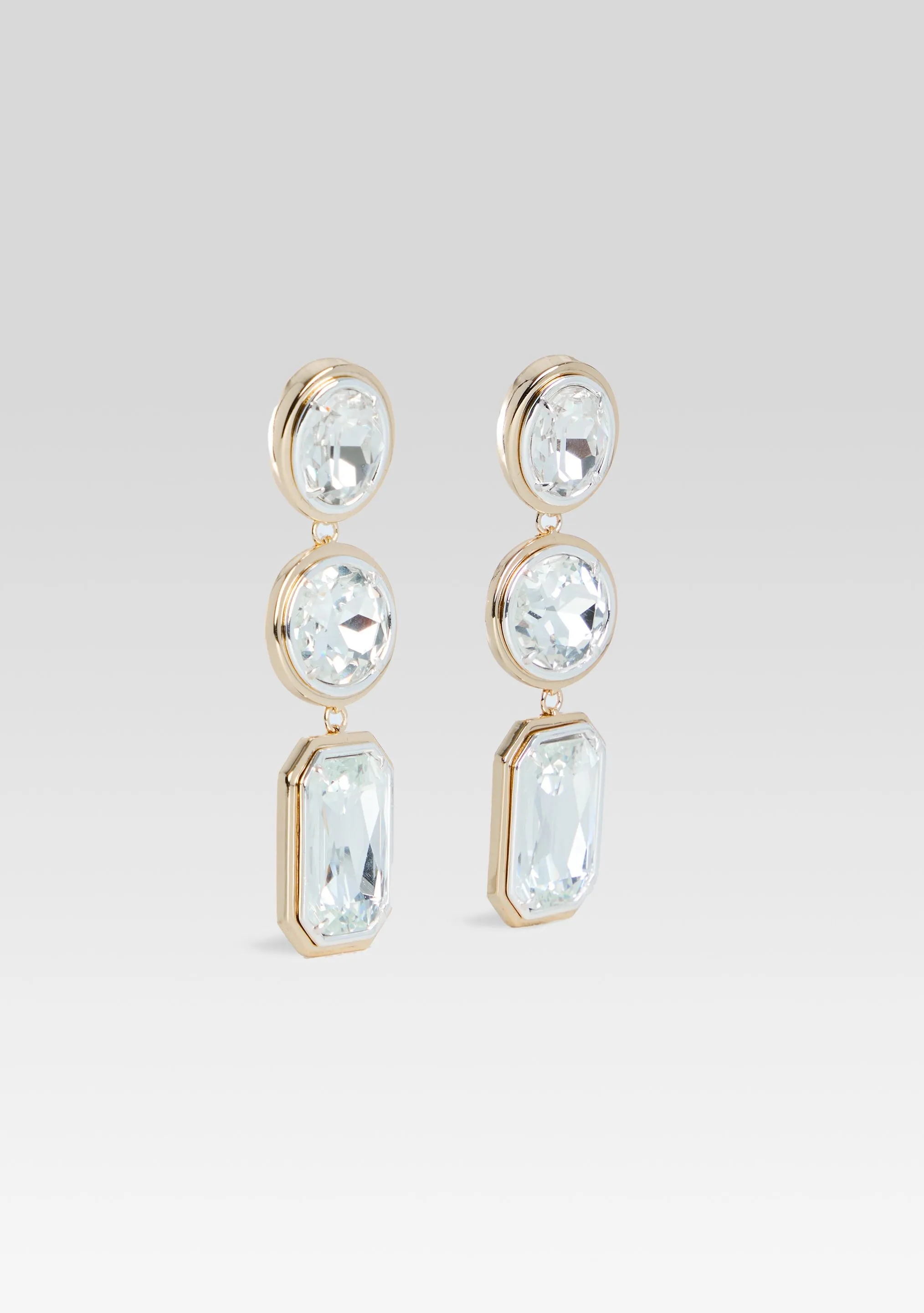 Camille Gemstone Drop Earrings