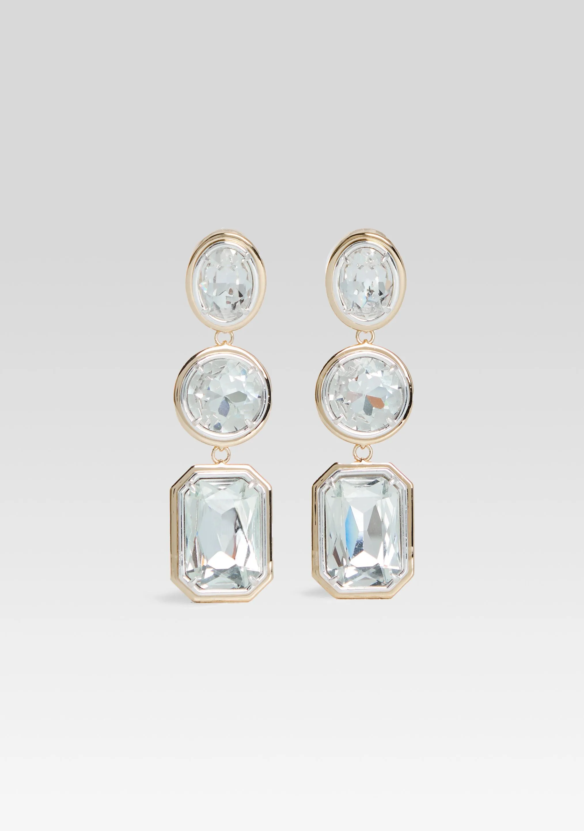 Camille Gemstone Drop Earrings