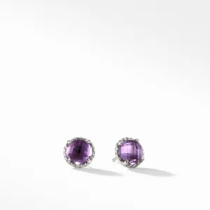 Chatelaine Earrings with Amethyst