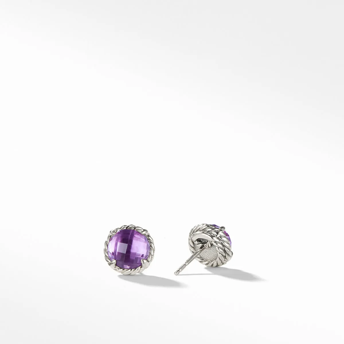 Chatelaine Earrings with Amethyst