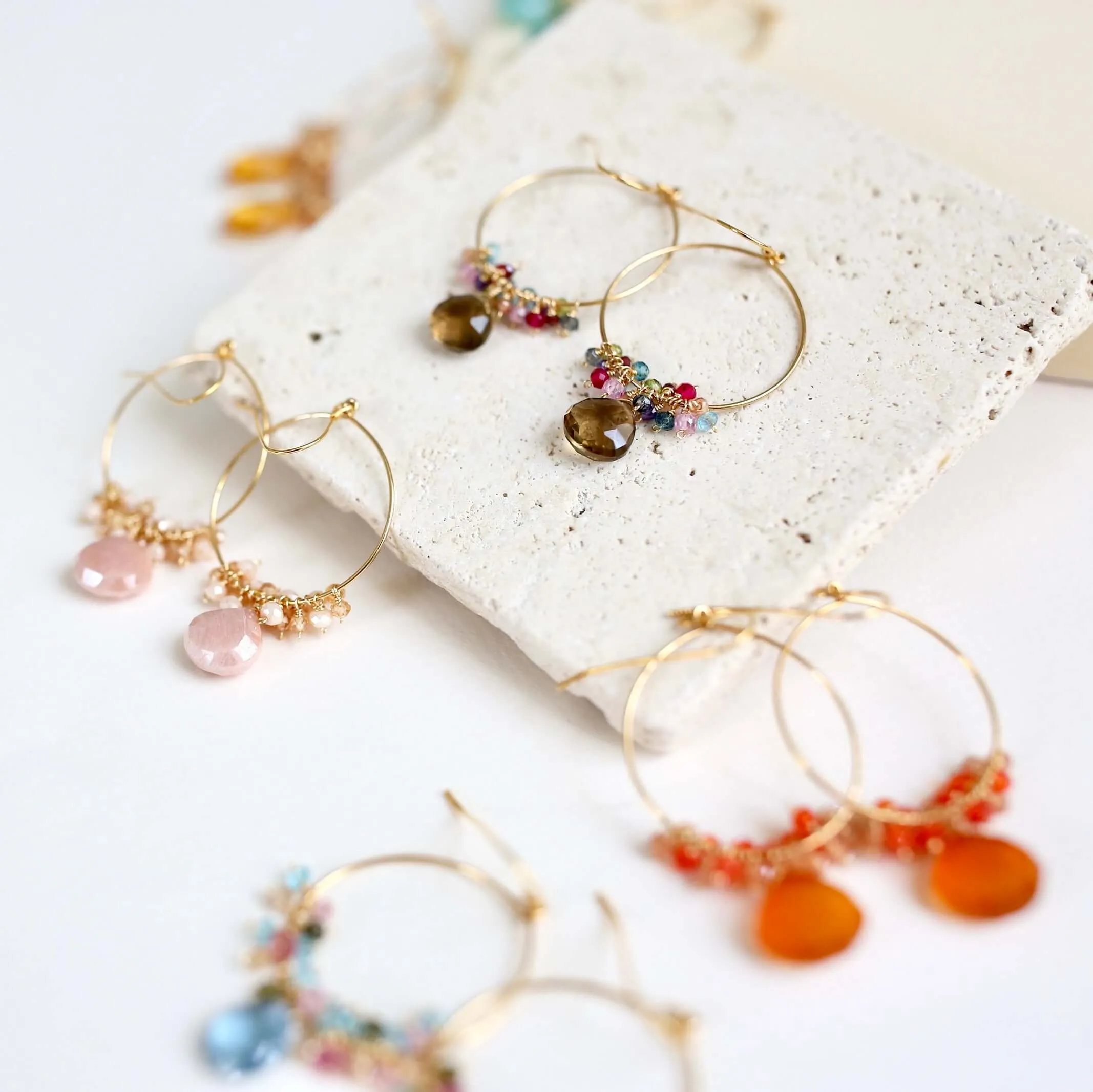 Citrine Swing Earrings