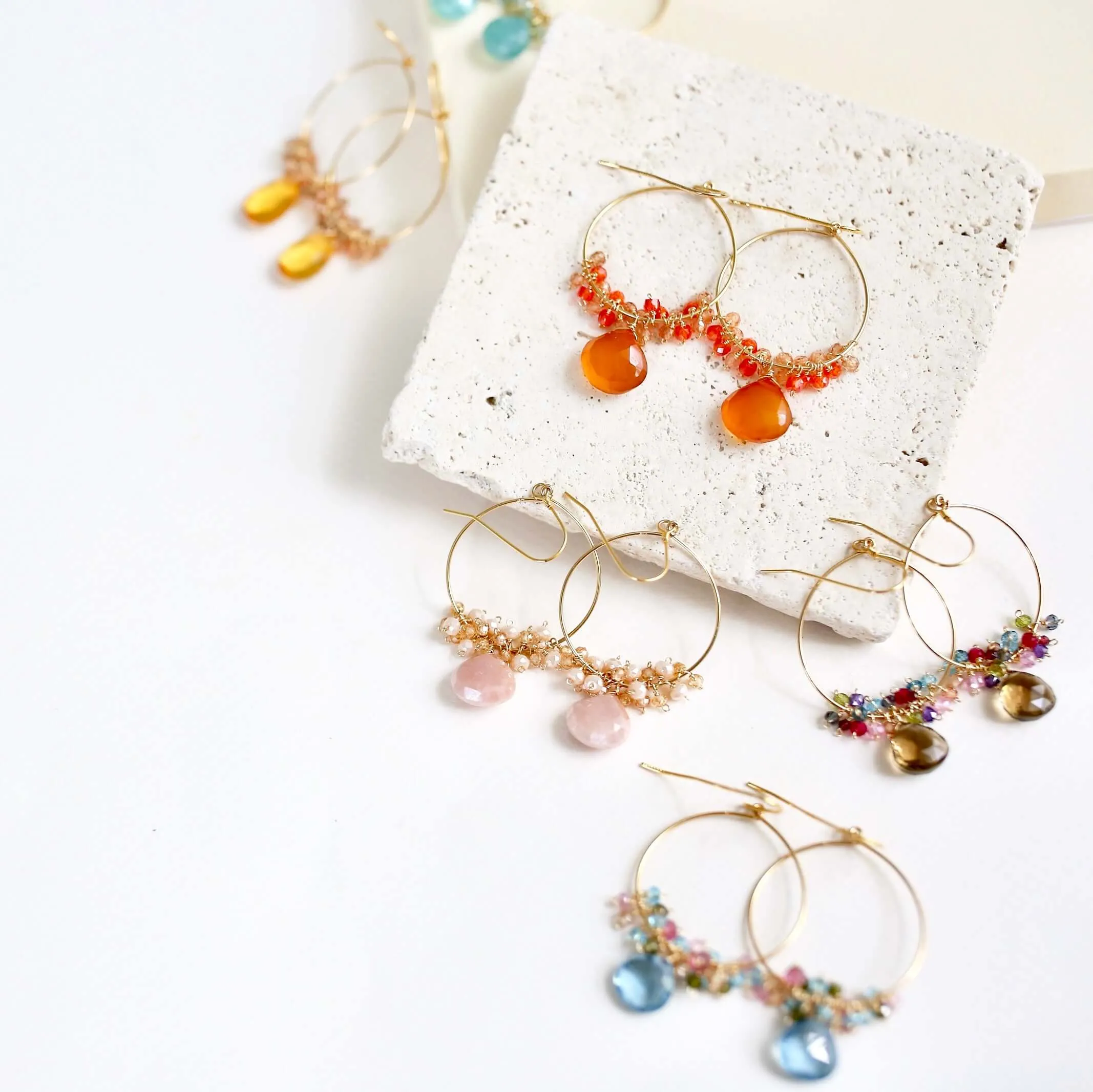 Citrine Swing Earrings