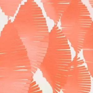 Coral Crepe Fringe Garland (2.7m)