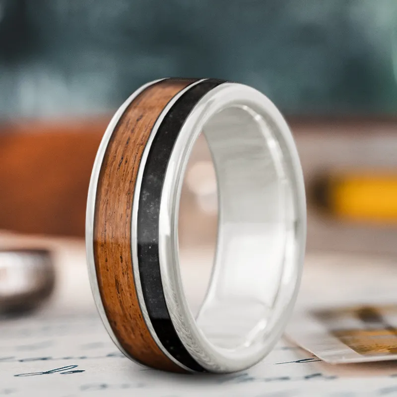 Custom Design - 2-Inlay Offset Ring fbe6KRgpwCpqGCgiDbNeFl5X