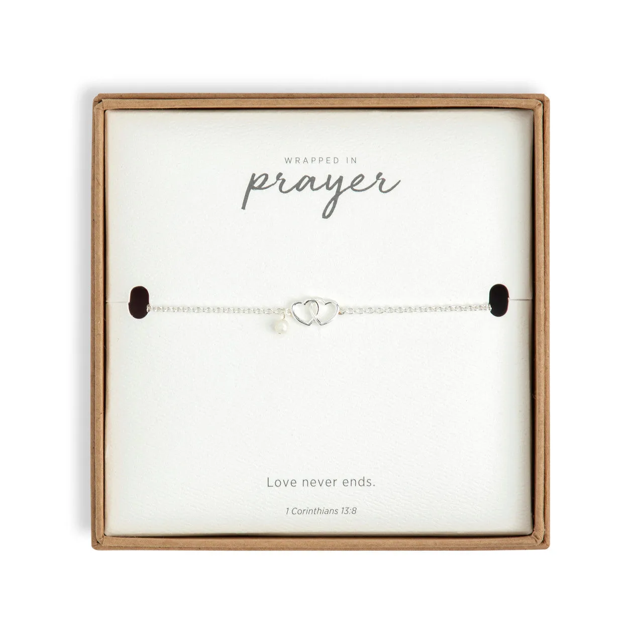 Dainty Bracelet - Silver/Gold Double Heart