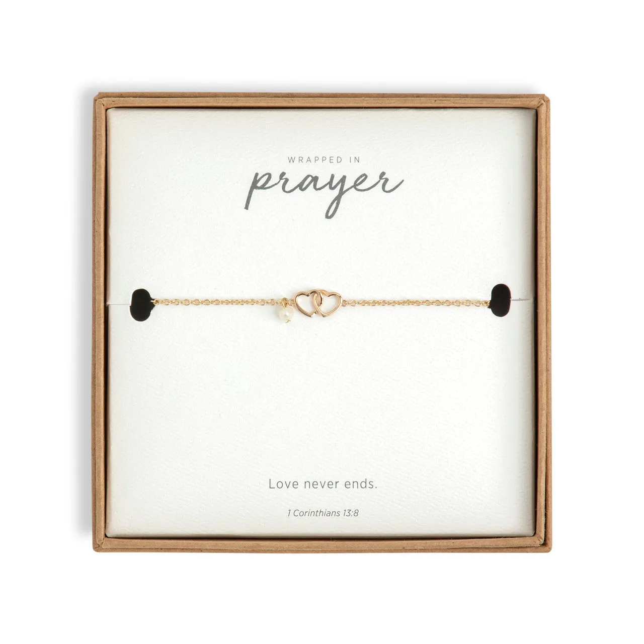 Dainty Bracelet - Silver/Gold Double Heart