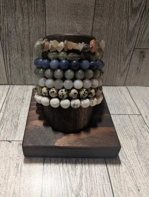 Deluxe Mix & Match Stack (8mm) - Beaded Bracelet Set