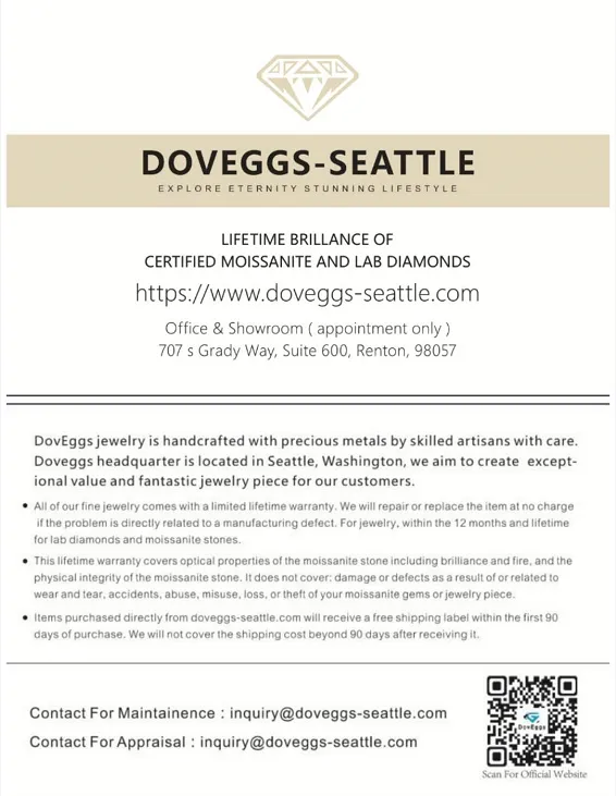 Doveggs full eternity channel set moissanite/lab grown diamond wedding band-4.1mm band width