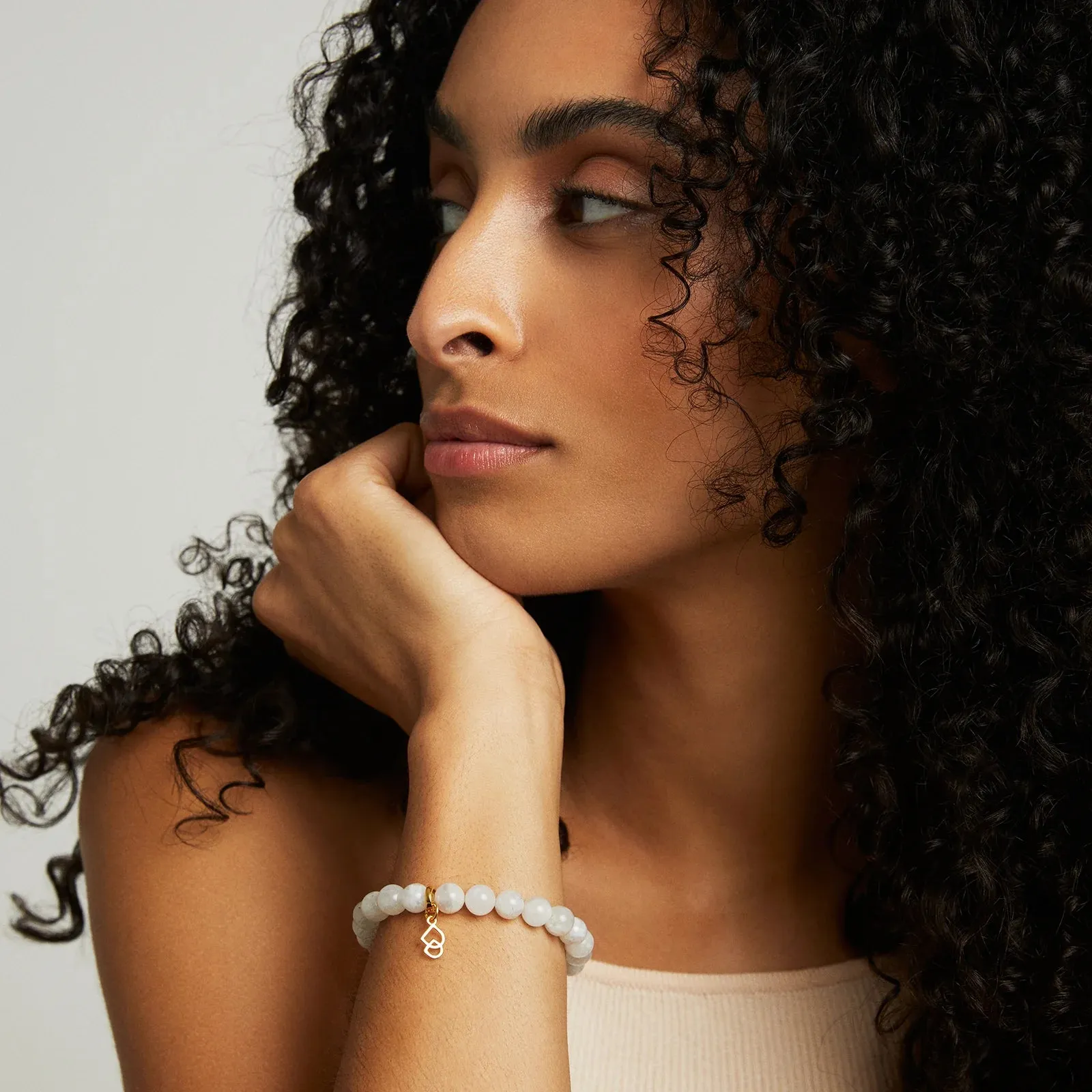 ETHOS BRACELET GOLD with MOONSTONE