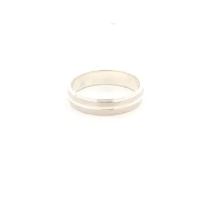 Galen 925 Sterling Sllver Wedding Band Ring