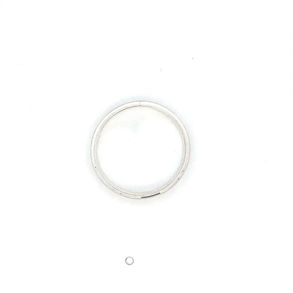 Galen 925 Sterling Sllver Wedding Band Ring