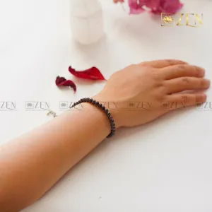 Garnet Bracelet - 4mm