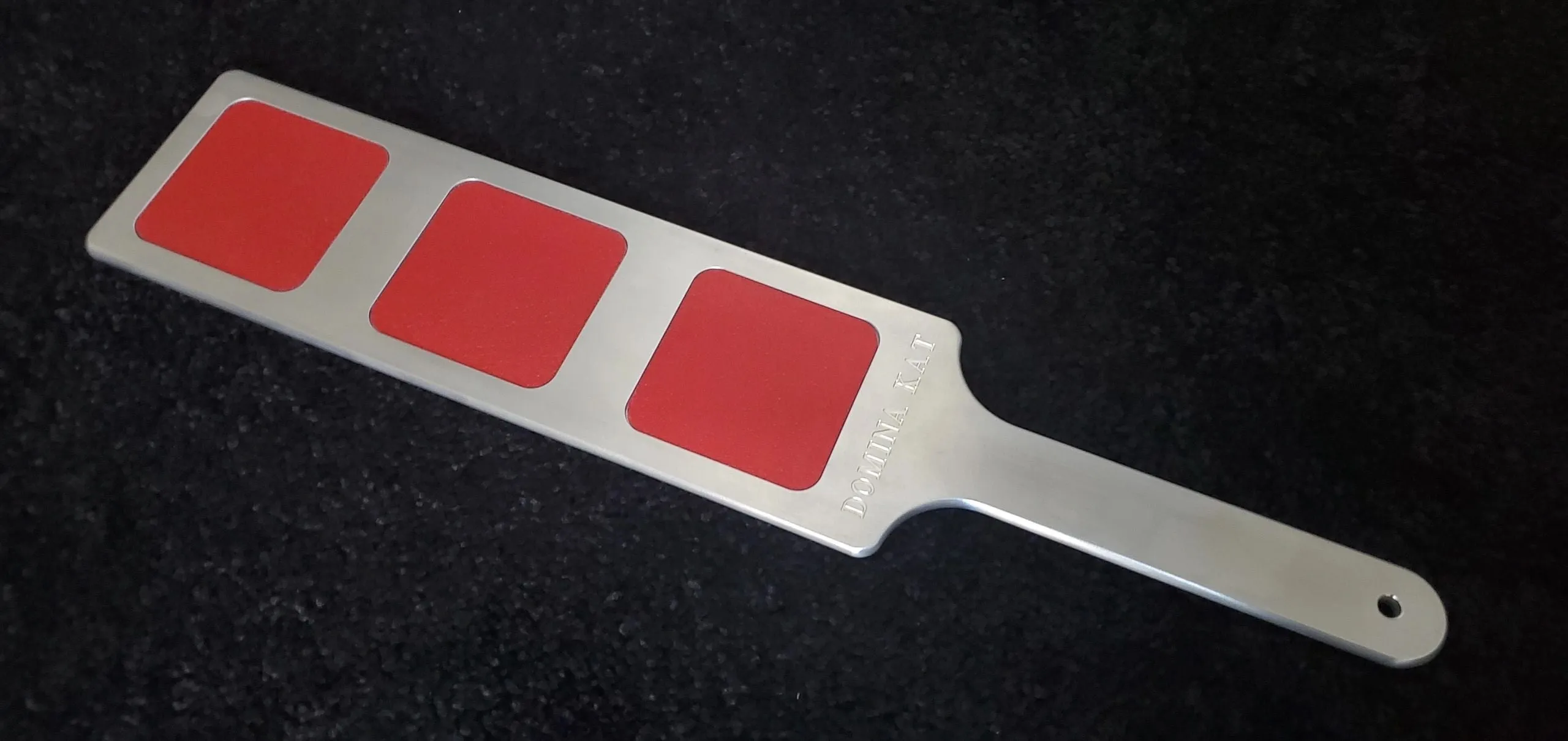 GRIPZ Style Spanking Paddle in Aluminum
