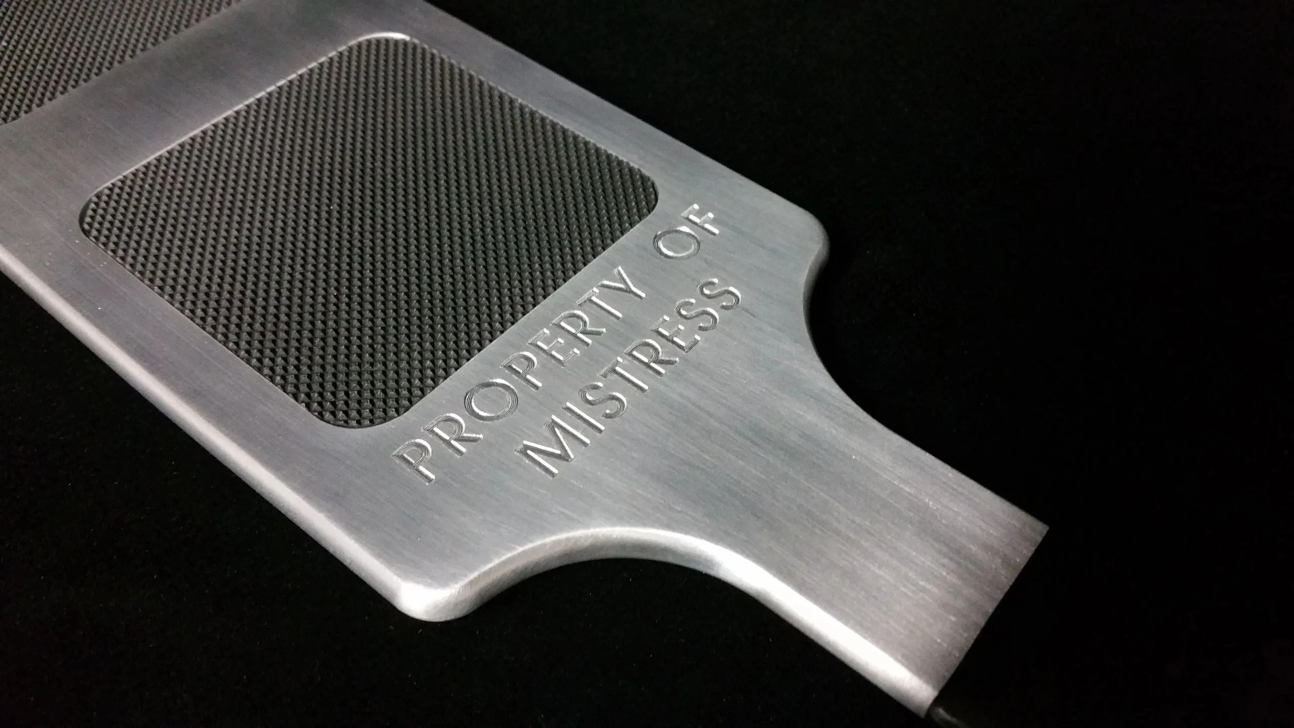 GRIPZ Style Spanking Paddle in Aluminum