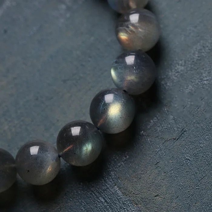 Handmade Moonstone Beaded Bracelets Gemstone Jewelry Accessories Gift for Women Men