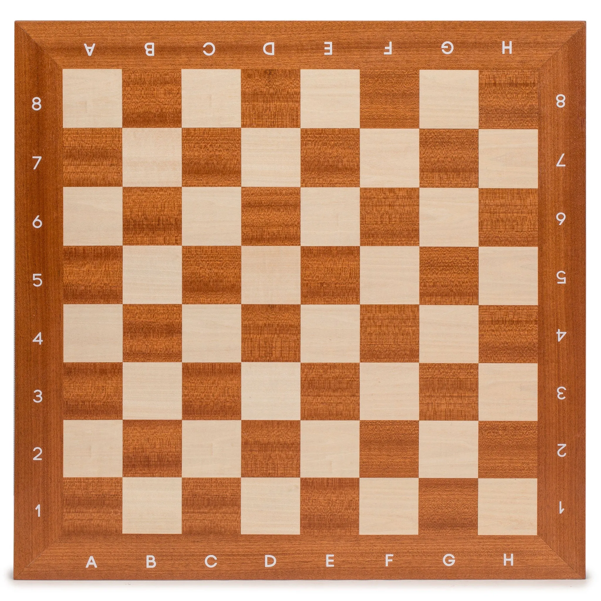 Husaria Professional Staunton Tournament Chess Board, No. 5, 18.9"
