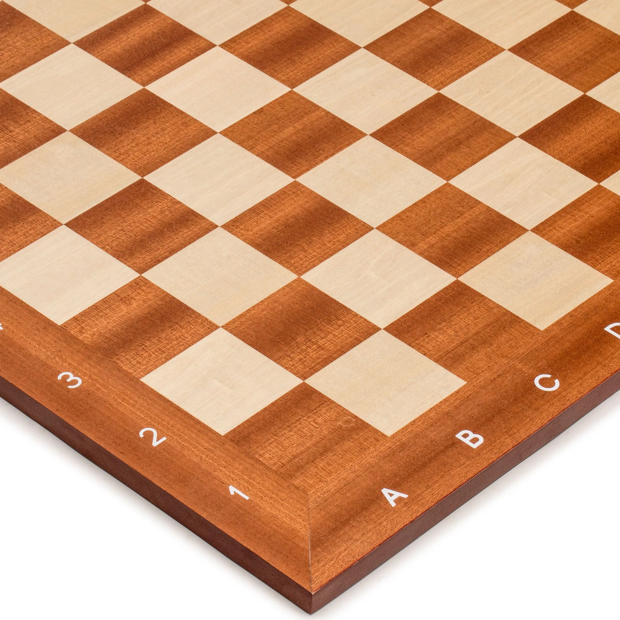 Husaria Professional Staunton Tournament Chess Board, No. 5, 18.9"