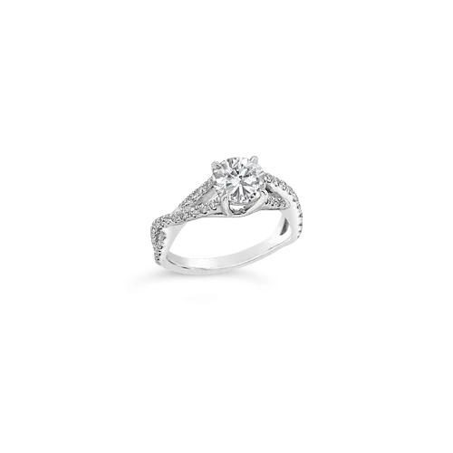 Infinity Design Engagement Ring