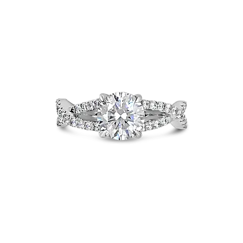 Infinity Design Engagement Ring