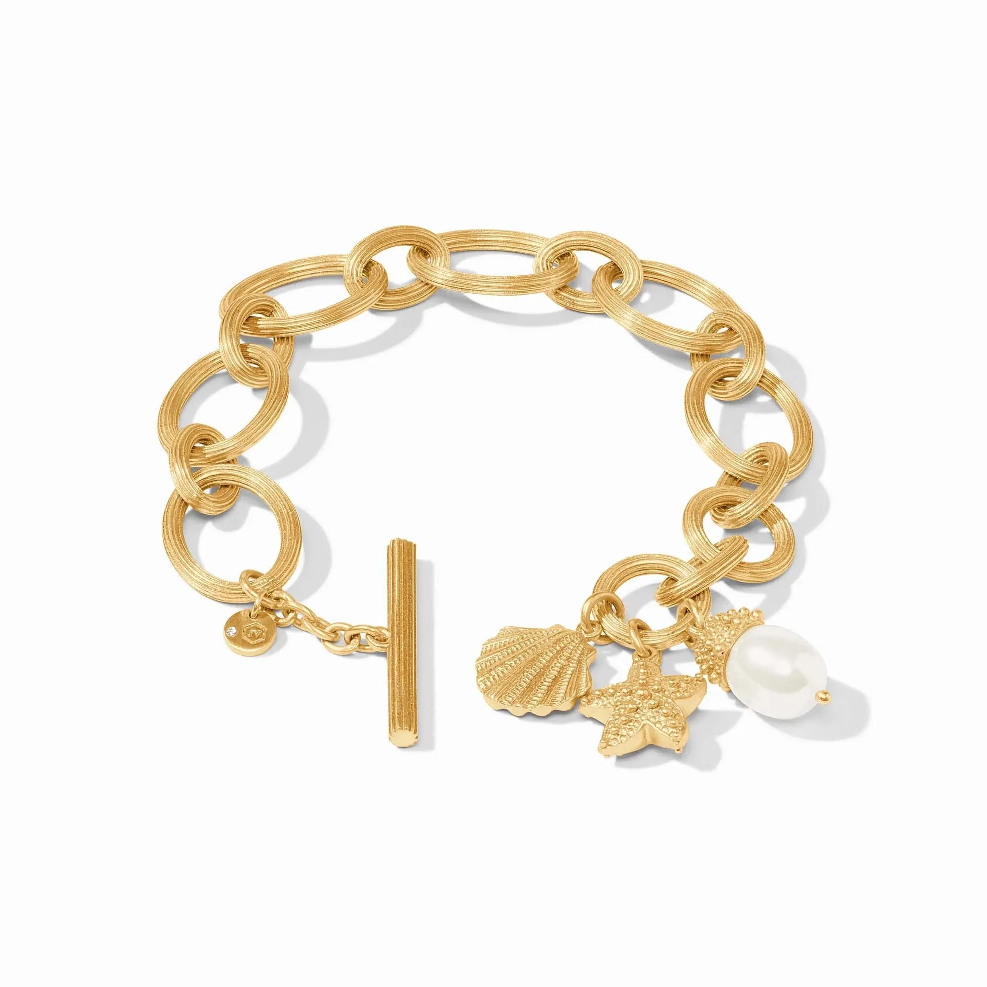 Julie Vos Sanibel Charm Link Bracelet
