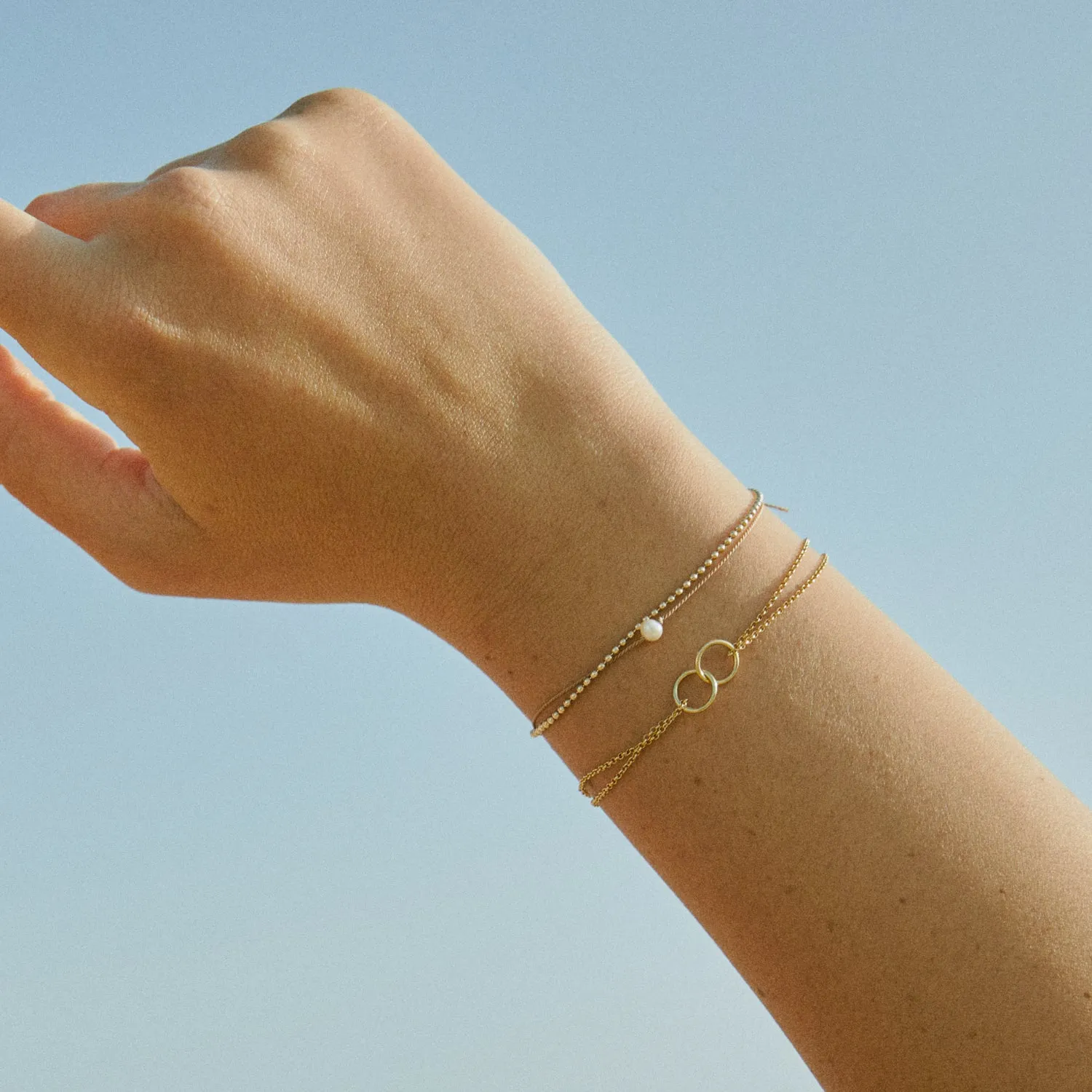 June Birthstone Wishing Bracelet with Pearl
