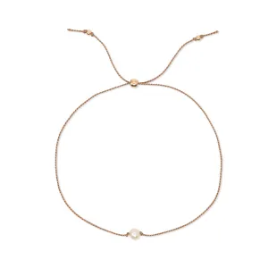 June Birthstone Wishing Bracelet with Pearl