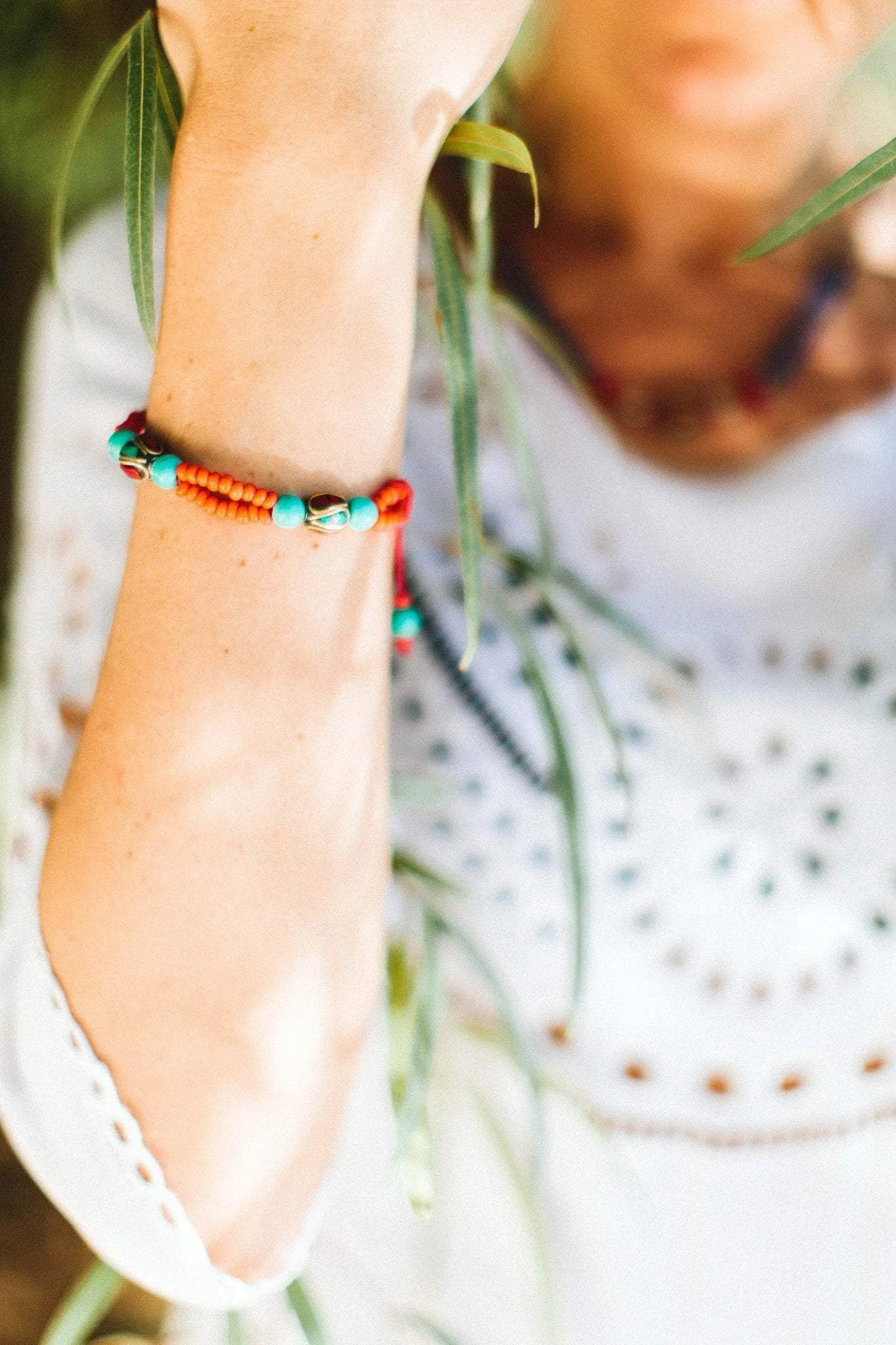 Karma Bracelet with Tibetan Beads