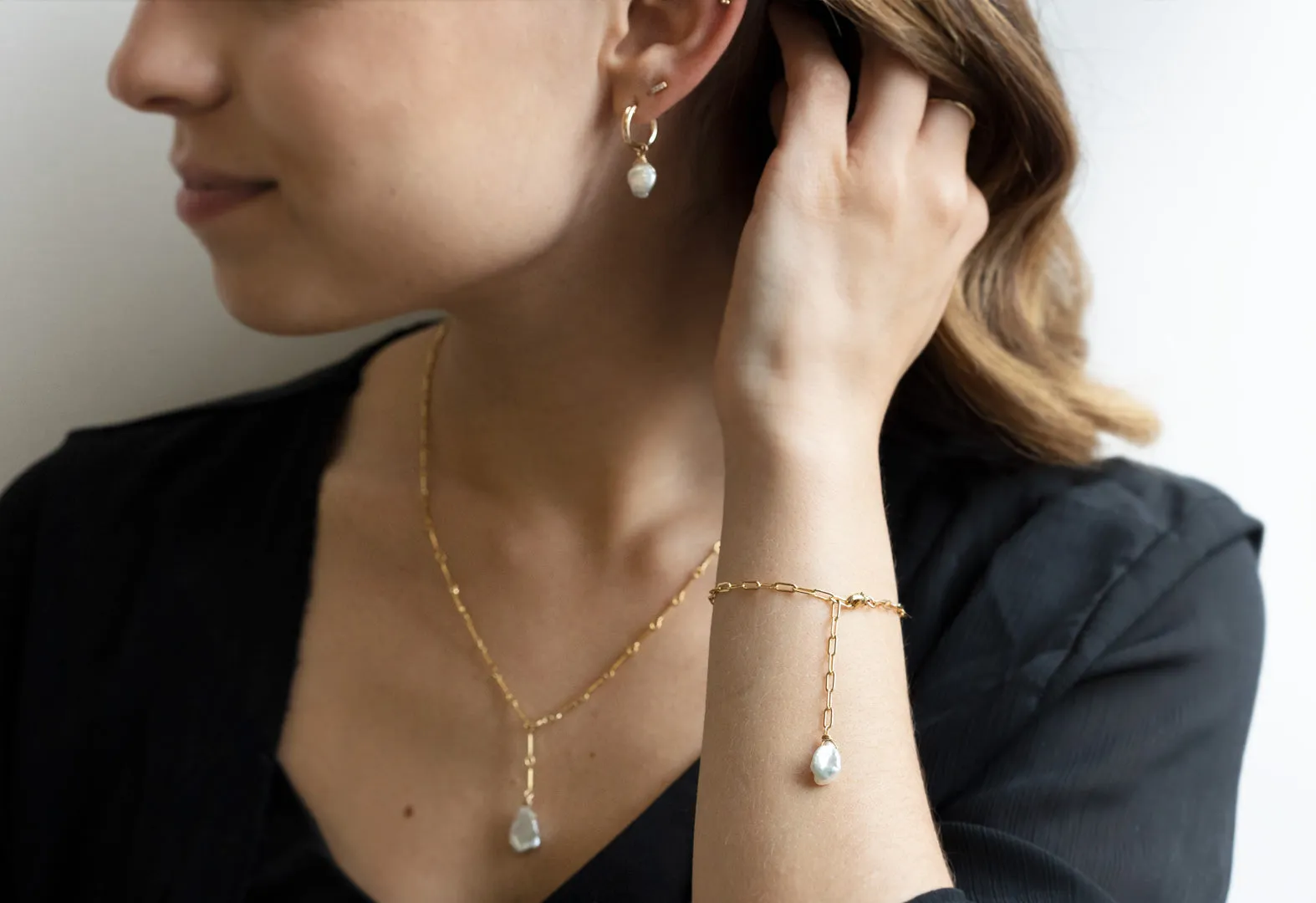 Keshi Pearl Bracelet