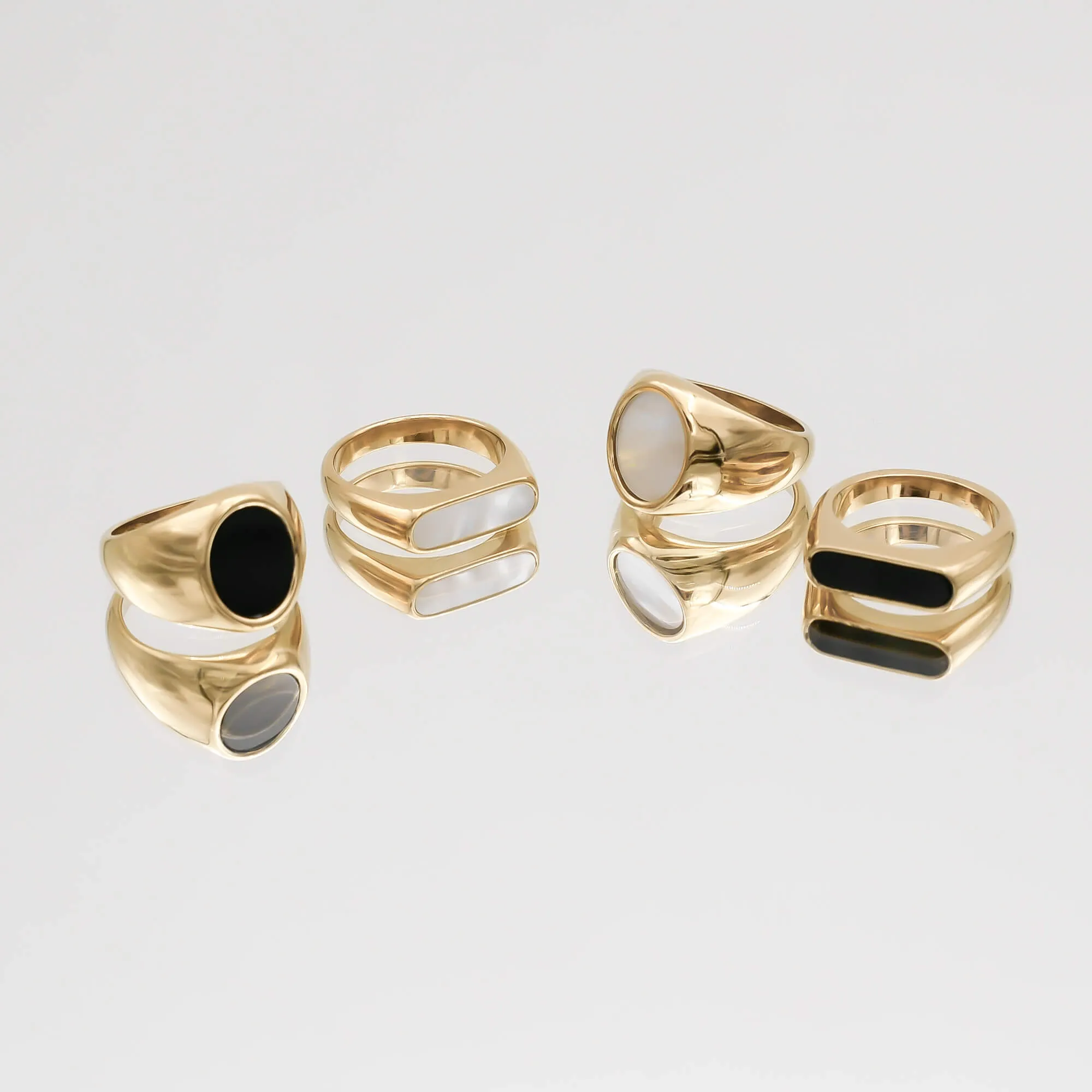 Lani Opal Oval Signet Ring