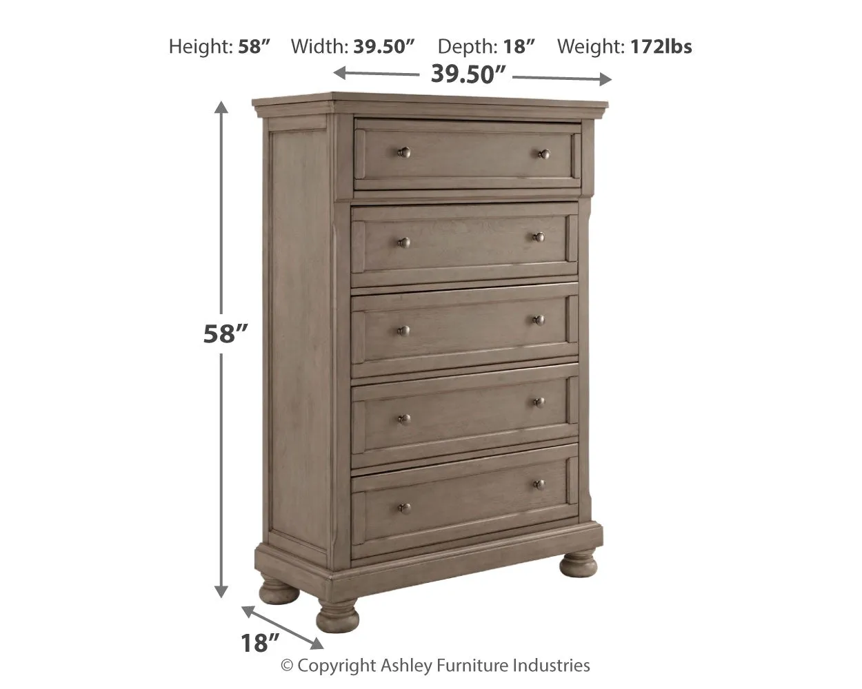Lettner California King Panel Bed with Mirrored Dresser, Chest and Nightstand