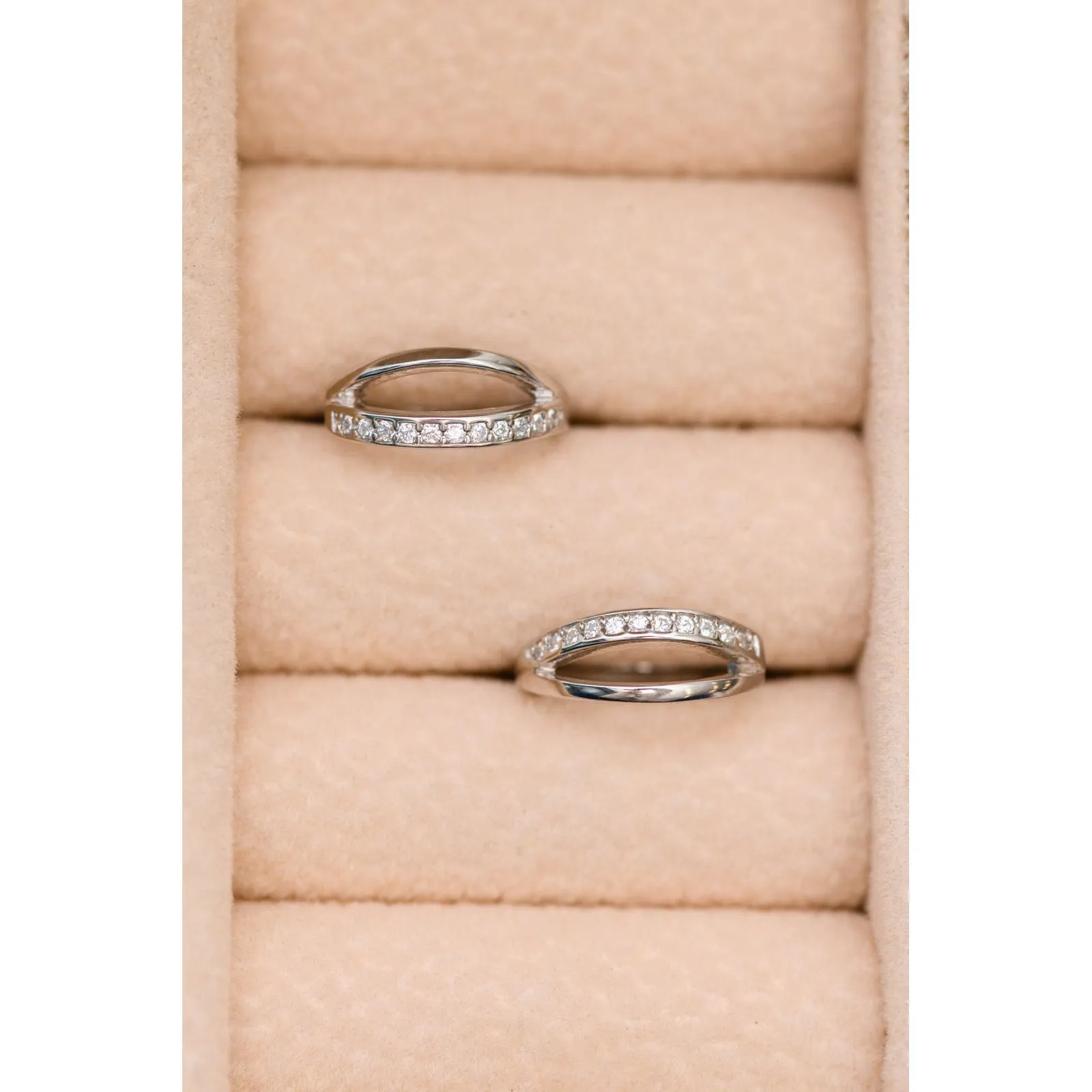 Looped in Silver Hoop Earrings